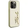 Karl Lagerfeld Wrinkled Metal Signature vāciņš iPhone 15 Pro Max Photo 2