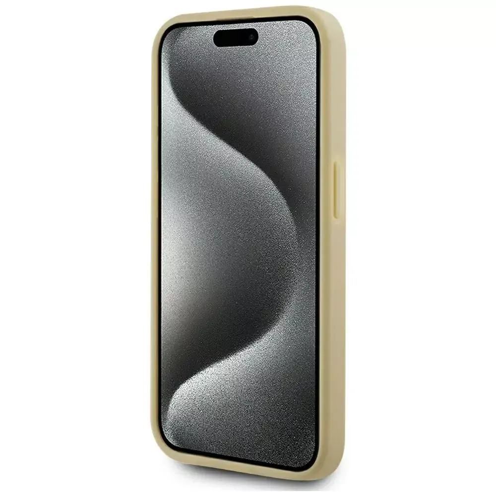 Karl Lagerfeld Wrinkled Metal Signature vāciņš iPhone 15 Pro Max Photo 6