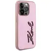 Karl Lagerfeld Wrinkled Metal Signature vāciņš iPhone 15 Pro Max Photo 5