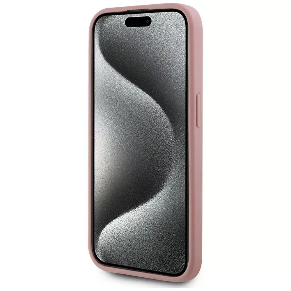 Karl Lagerfeld Wrinkled Metal Signature vāciņš iPhone 15 Pro Max Photo 6