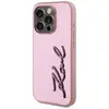 Karl Lagerfeld Wrinkled Metal Signature vāciņš iPhone 15 Pro Max Photo 8