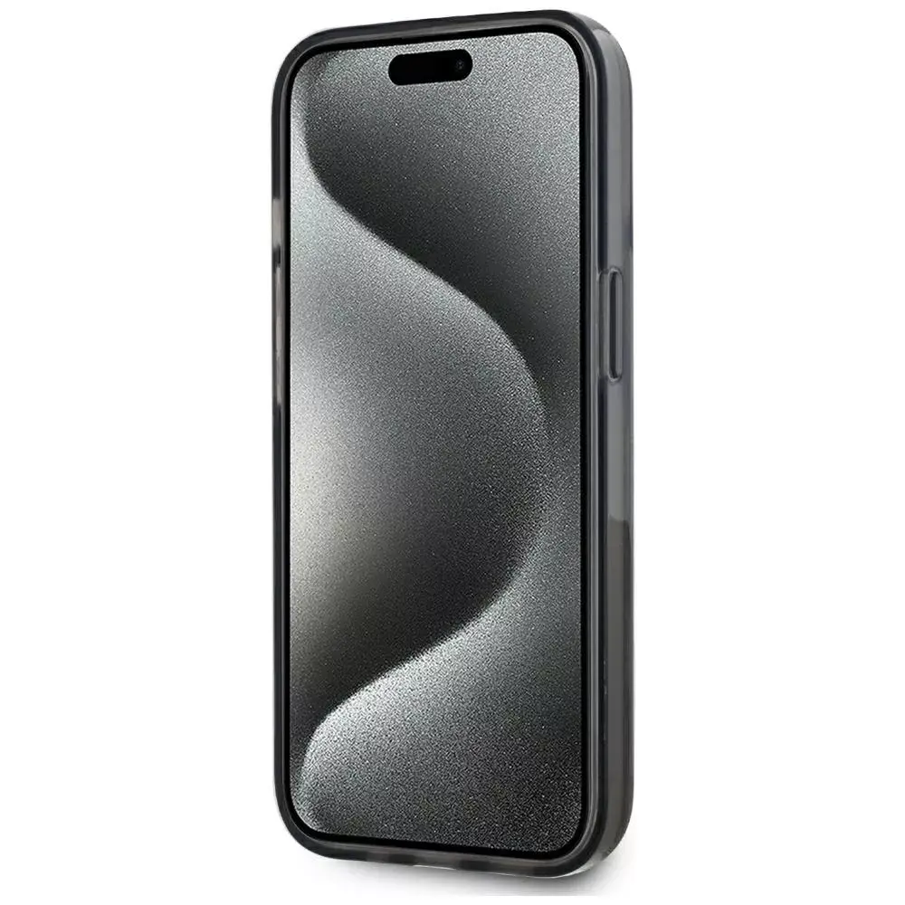 Чехол Karl Lagerfeld Liquid Glitter Monogram для iPhone 15 Photo 2