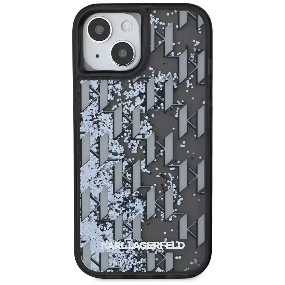 Чехол Karl Lagerfeld Liquid Glitter Monogram для iPhone 15 Photo 5