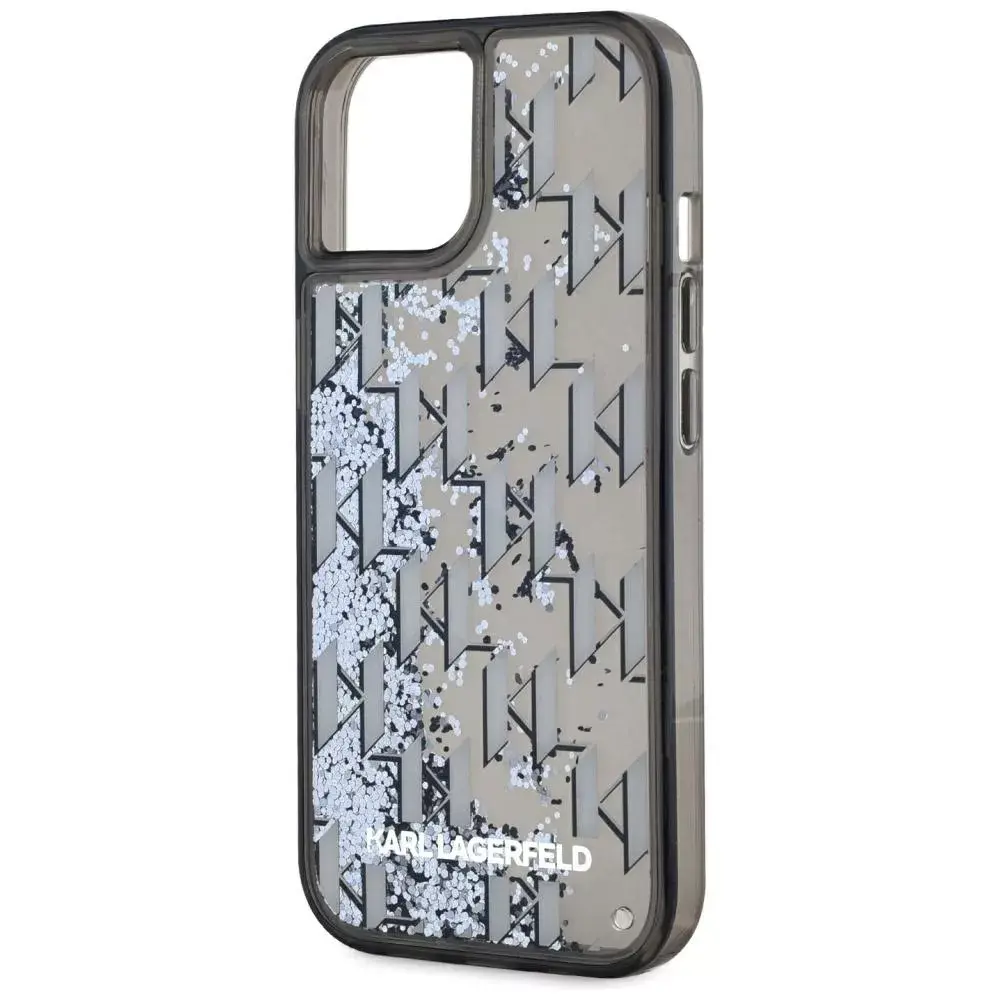 Чехол Karl Lagerfeld Liquid Glitter Monogram для iPhone 15 Photo 7