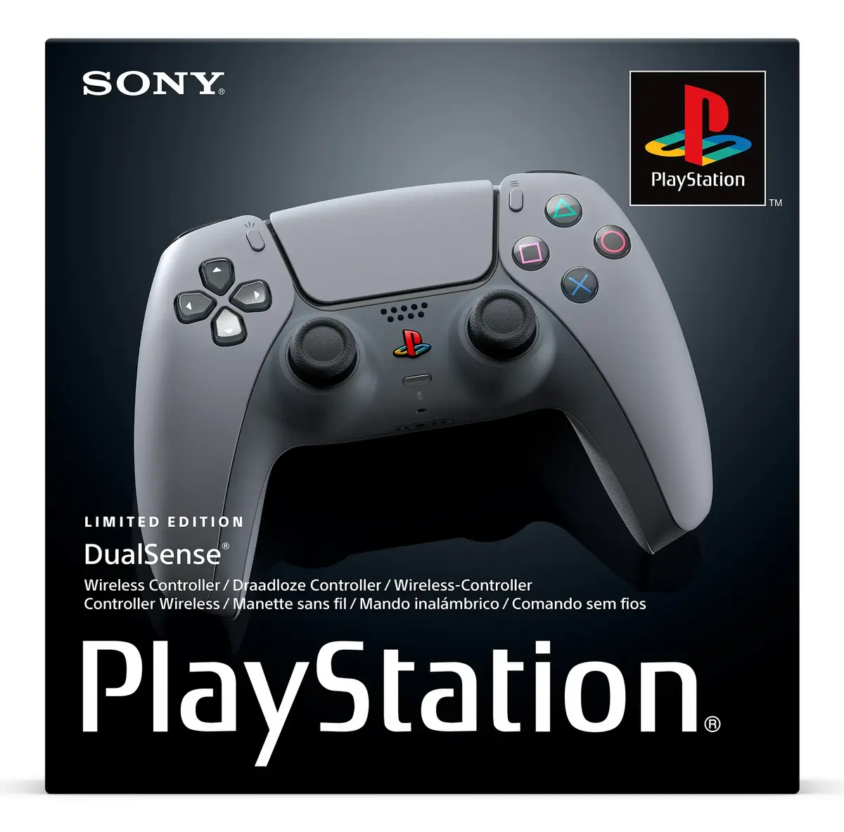 Gamepad Sony DualSense Black Grey Photo 3