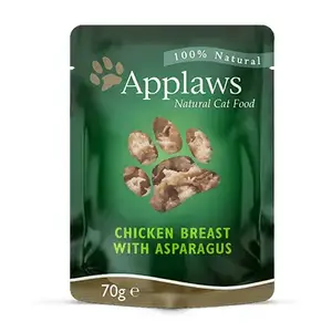 Влажный корм для кошек Applaws 70 г — вкус курицы, взрослым кошкам, 81% влаги, 15% белка