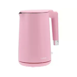 Electric kettle LUND 1.5L 2200W Pink Cool Touch