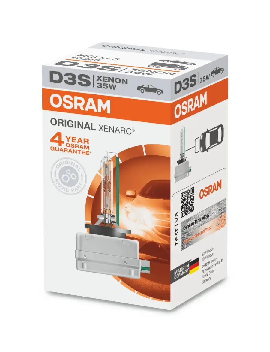 Ксеноновая лампа Osram D3S Xenarc Original Photo 3