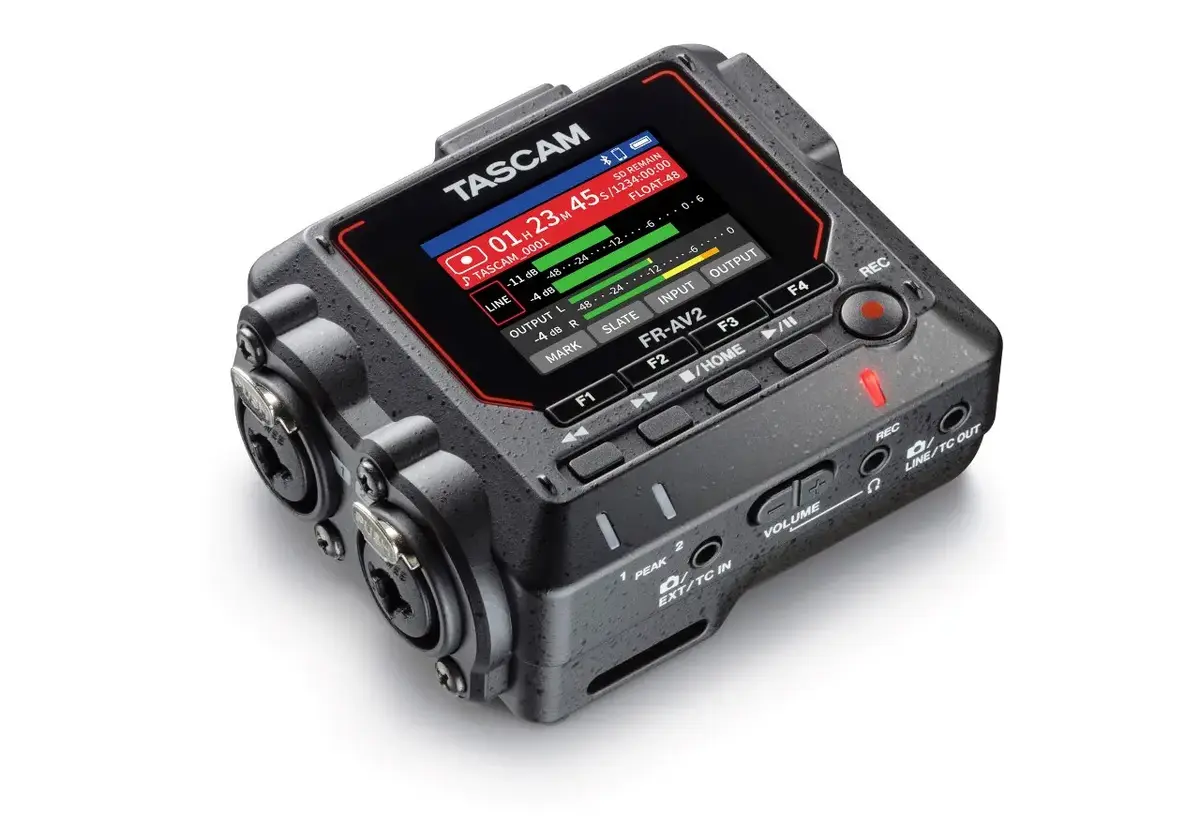 Tascam FR2-AV портативный 2-дорожечный рекордер Photo 2