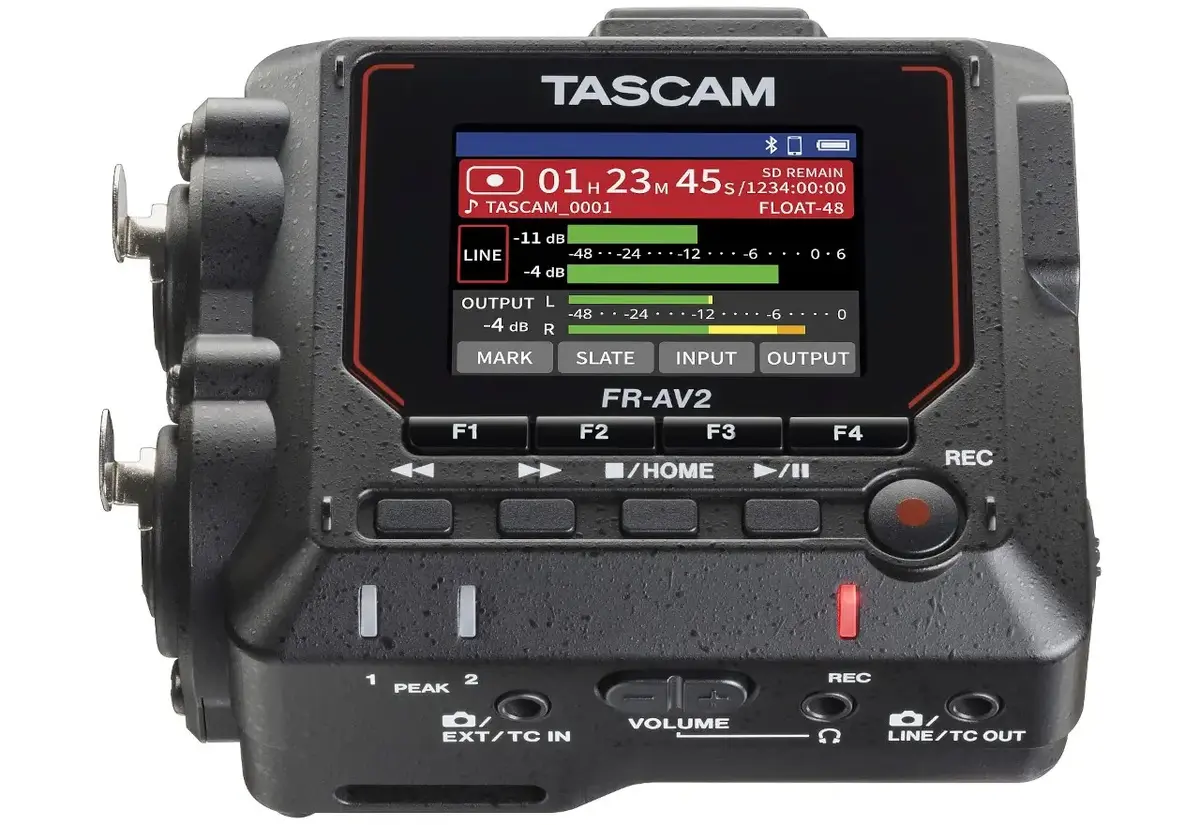 Tascam FR2-AV портативный 2-дорожечный рекордер Photo 4