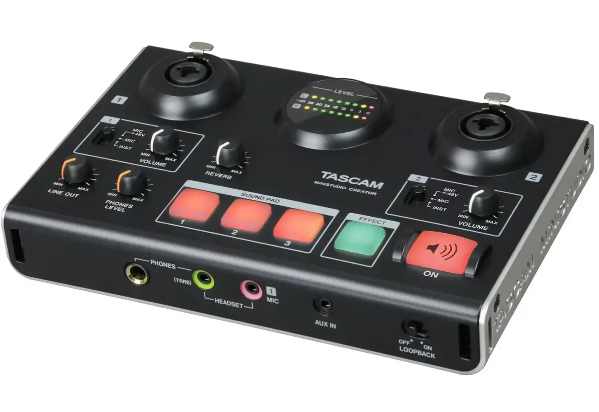 Tascam US-42B USB аудиоинтерфейс 4-in/4-out Photo 2