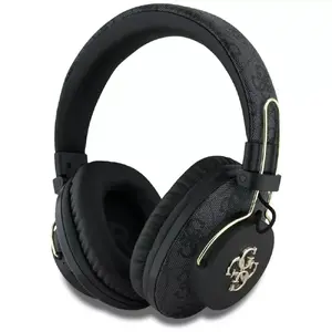 Bezvadu austiņas Guess GUBHS72P4FC4MK Metāla logo Bluetooth
