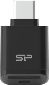 Card reader Silicon Power C200 USB-C 3.2 — compact external reader for SD/TF cards