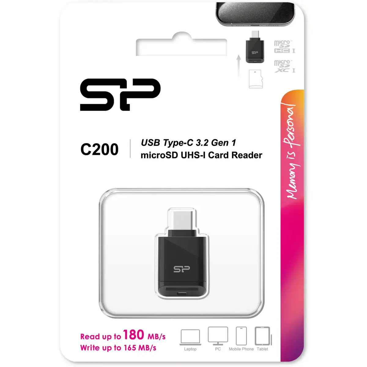Karšu lasītājs Silicon Power C200 USB-C 3.2 Photo 6