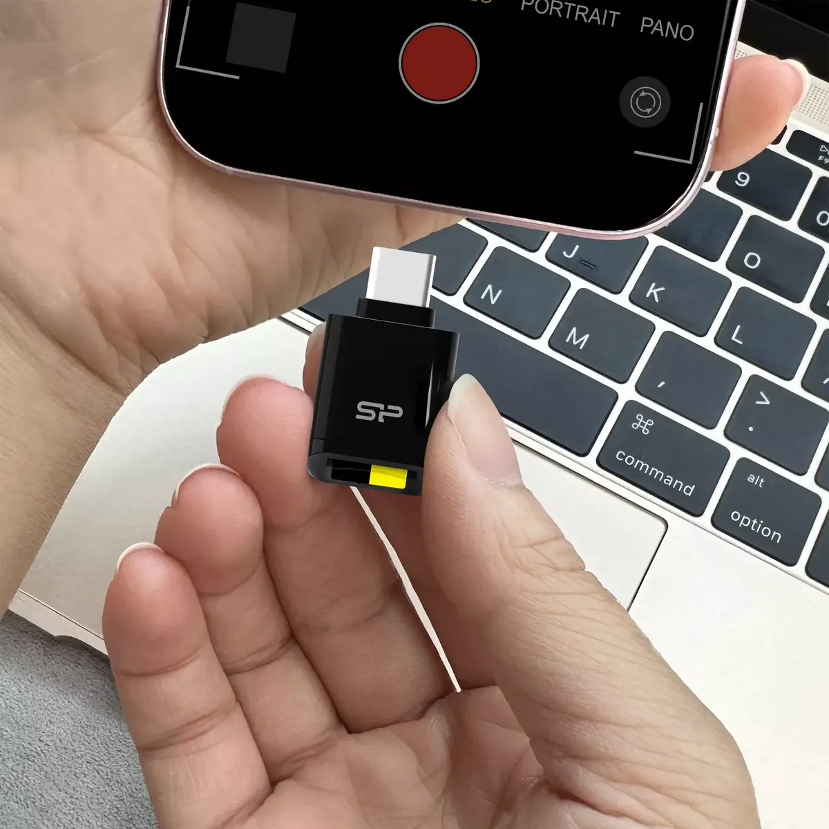 Karšu lasītājs Silicon Power C200 USB-C 3.2 Photo 8