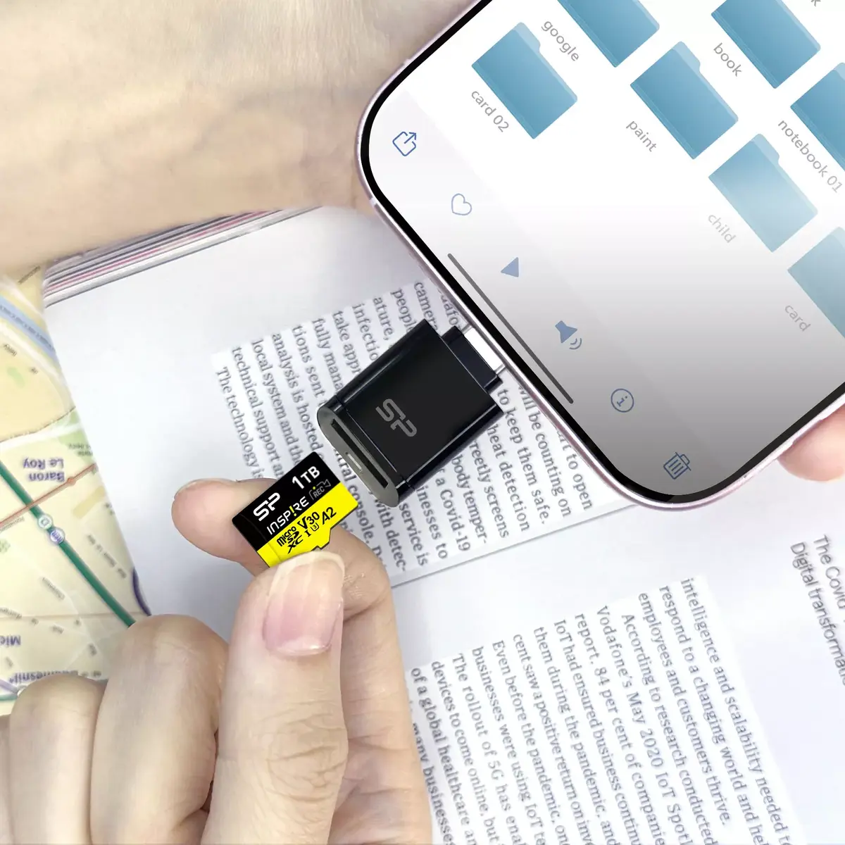 Karšu lasītājs Silicon Power C200 USB-C 3.2 Photo 9