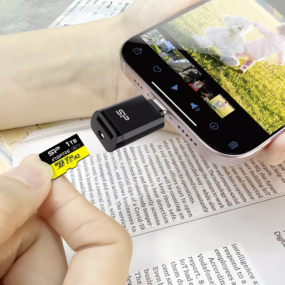 Karšu lasītājs Silicon Power C200 USB-C 3.2 Photo 12