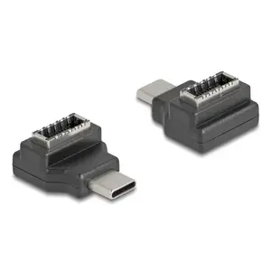 DeLOCK 67235 переходник USB Type-C USB Type-E черный
