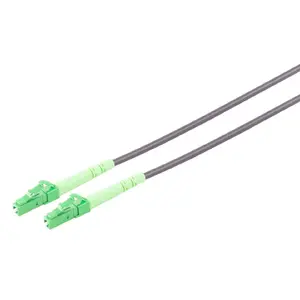 Оптоволоконный кабель S/CONN 07-200485 LC OS2 30 м Черный Зеленый