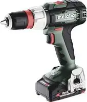 Bezvadu trieciena uzgriežņu atslēga Metabo SB 18 L Quick 60 Nm 18 V ar 2 akumulatoriem