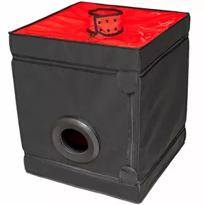 Бондаж SECRET DOME KINK CLUB CABINA BUKKAKE BLACK & RED D-241940