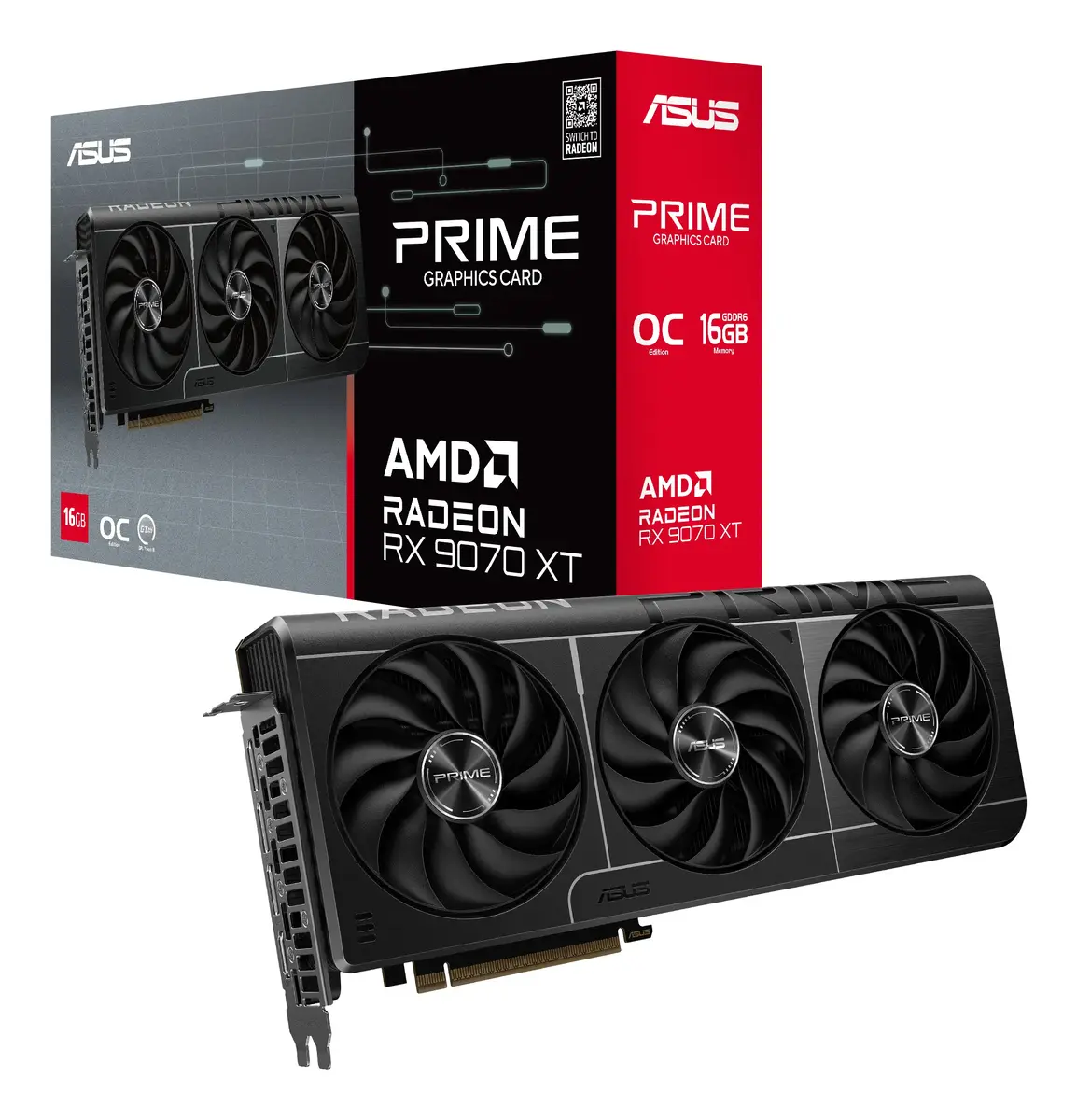 Видеокарта ASUS Prime -RX9070XT-O16G Photo 13