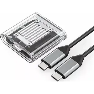 Внешний корпус для M.2 NVMe SSD ORICO USB-C 3.2 прозрачный