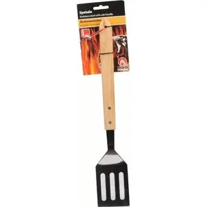 Spatula for grilling BBQ brand BBQ with oak handle, 41 cm