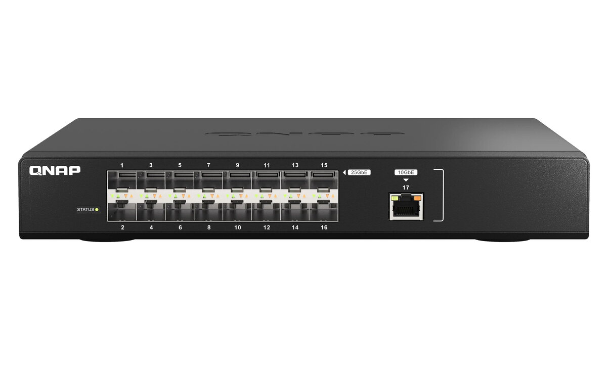 Tīkla slēdzis QNAP QSW-M5216-1T pārvaldāms L2