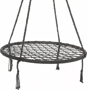Качели-гамак ROYOKAMP Royokamp 1031453 ажурные 80 см серые