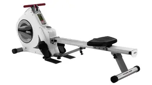 Air/magnētiskais airēšanas trenažieris BH Fitness Vario Program R350 — alumīnijs, LCD, max lietotāja svars 135 kg