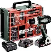 Аккумуляторная дрель-шуруповерт Metabo BS 18 L Set 18V 2Ah Li‑Ion бесщёточная