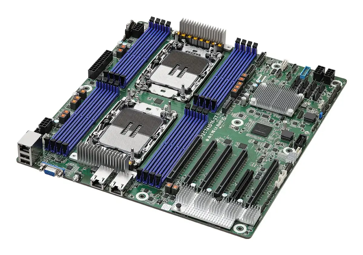 Mātesplate Asrock SP2C741D16-2T, kods: SP2C741D16-2T Photo 2