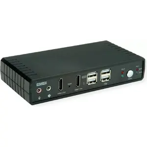 KVM switch Secomp Dual Head HDMI 4K60 model 14.01.3047 — 2x HDMI outputs, dual-head support