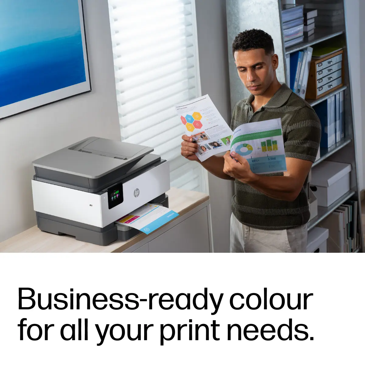 HP OfficeJet Pro 9135e Wireless All-in-One Printer Photo 7