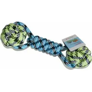 Игрушка для животных Yarro International — гантель из хлопкового шнура 27 см
