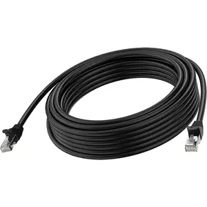 Vision TC 3MCAT6A/BL tīkla kabelis melns 3 m Cat6a U/UTP