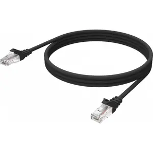Сетевой кабель Vision TC 1MCAT6A/BL черный 1 м Cat6a U/UTP