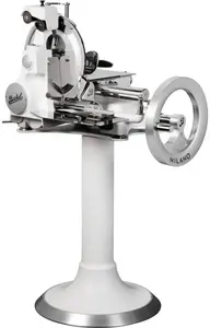 Electric food slicer Berkel B114X Glossy 220V White — professional thickness-adjustable meat and deli slicer