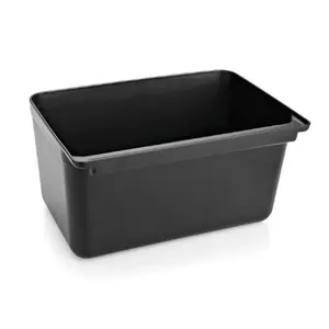 Storage container WAS DE1231951332 — 13 L black polypropylene, 33×23×18 cm