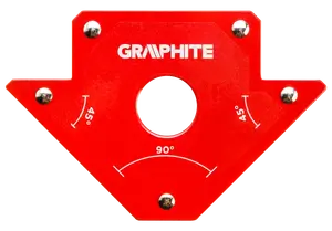 Magnetic welding angle GRAPHITE 5902062007285 — 22.7 kg holding capacity, 45° and 90° positions