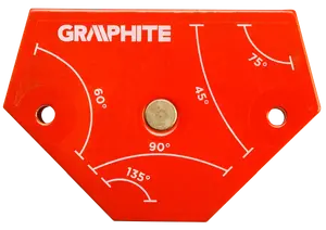 Magnetic welding angle GRAPHITE 11.4 kg, holds at 45° and 90°