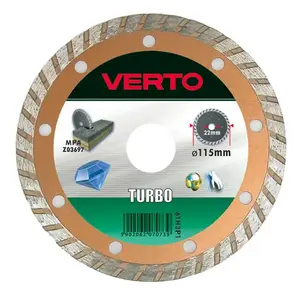 Diamond cutting disc Verto solid 180 mm — for tile and ceramic cutting
