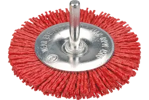 Nylon sanding brush Verto 75 mm flat