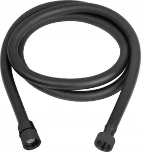 Shower hose INVENA DARK 150 cm anti-twist