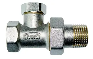Запорный клапан INVENA CZ-51-P15-W 1/2 дюйма прямой