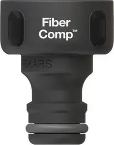 Соединитель для шланга Fiskars 3/4 дюйма FiberComp прочный лёгкий