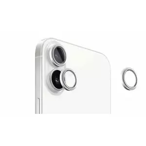 Защитное стекло для камеры Evelatus для Apple iPhone 16 / 16 Plus — Armor White