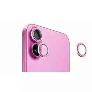 Camera lens protector Evelatus for Apple iPhone 16 / 16 Plus — Armor Pink