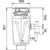 Измельчитель Franke SLIM 50 1/2 HP Photo 2